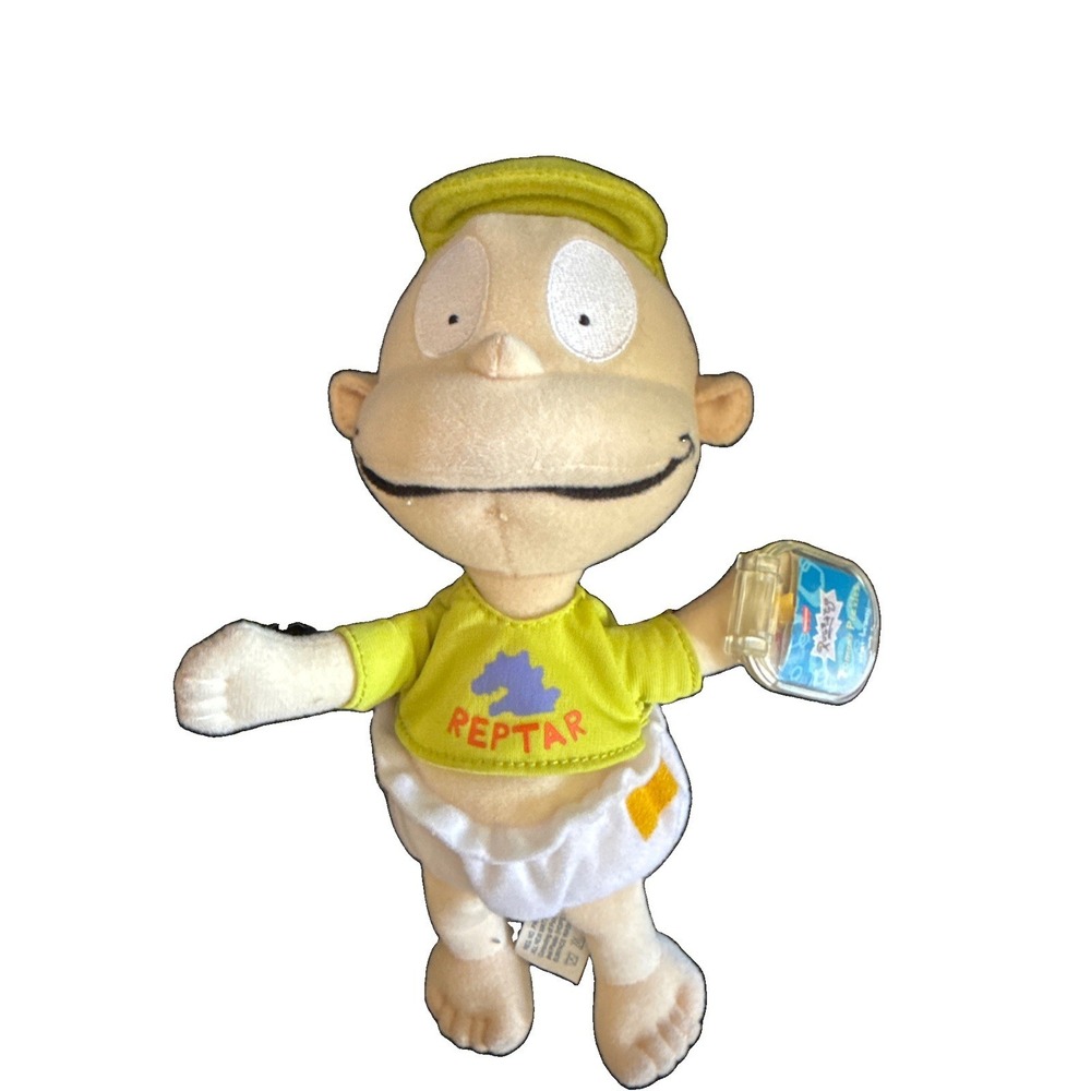 Vintage Rugrats Tommy Pickles 8" Bean Bag Plush Star Bean Mattel 1998